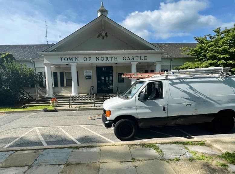 Maple Heights Power Washing commercial cleaning team at work in Maple Heights business district