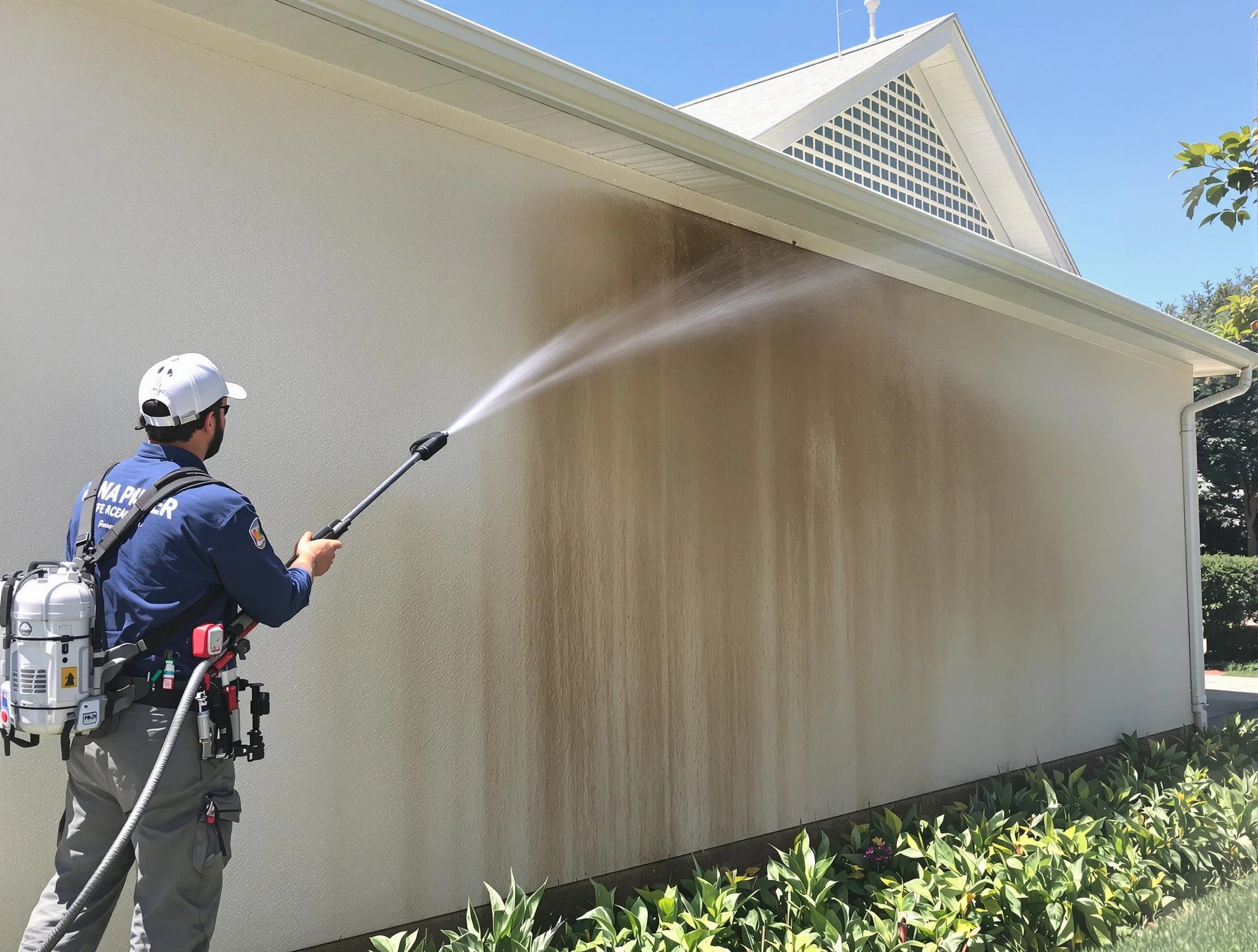 Maple Heights Power Washing expert providing thorough power washing service in Maple Heights