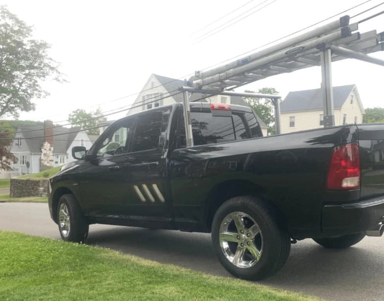 Fleet vehicle cleaning service being performed by Maple Heights Power Washing in Maple Heights